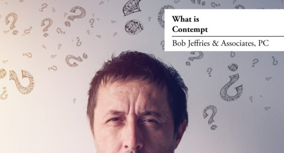 What Is Contempt 
